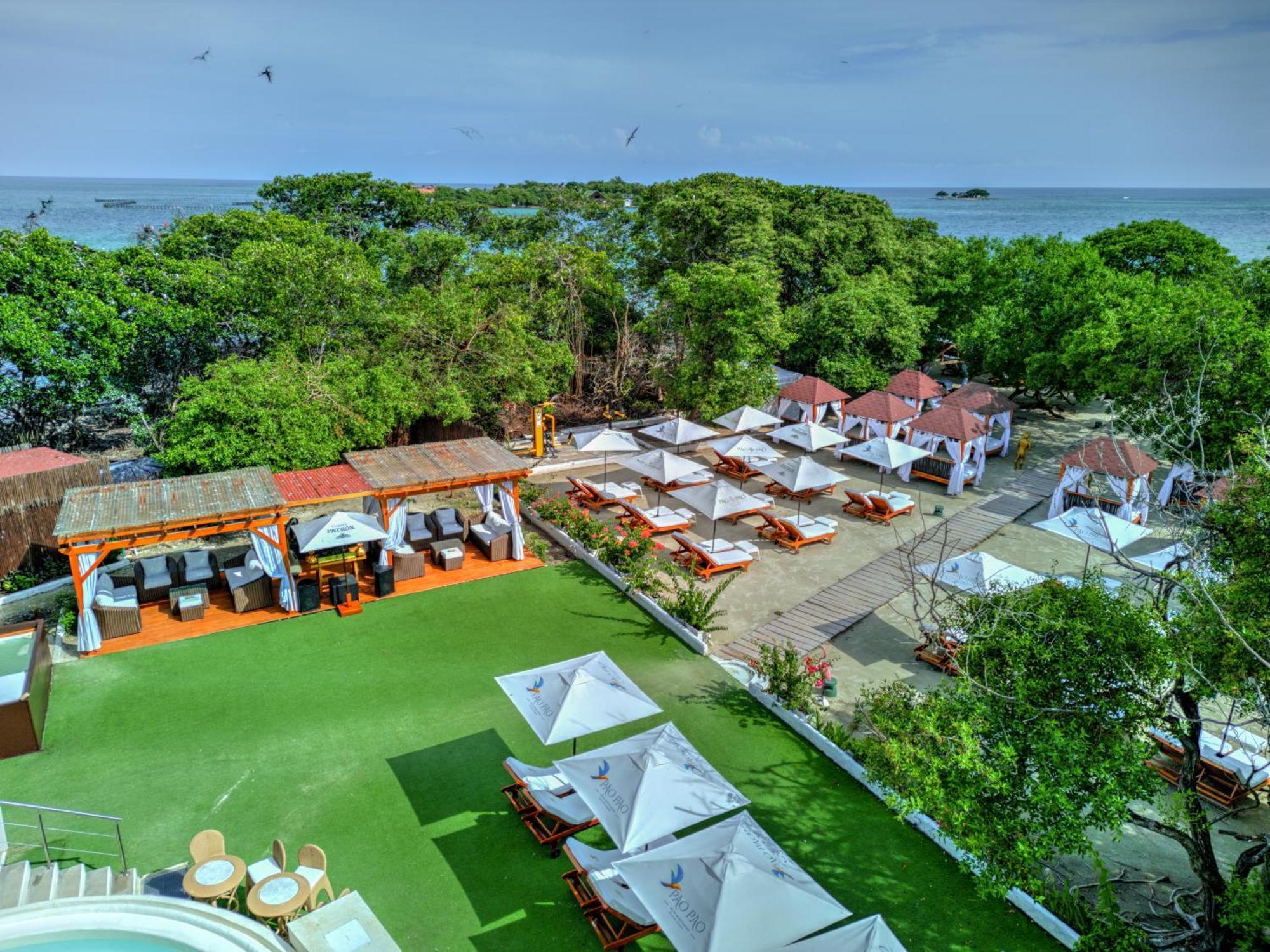 Pao Pao Hotel & Beach Club Isla Grande  Exterior foto